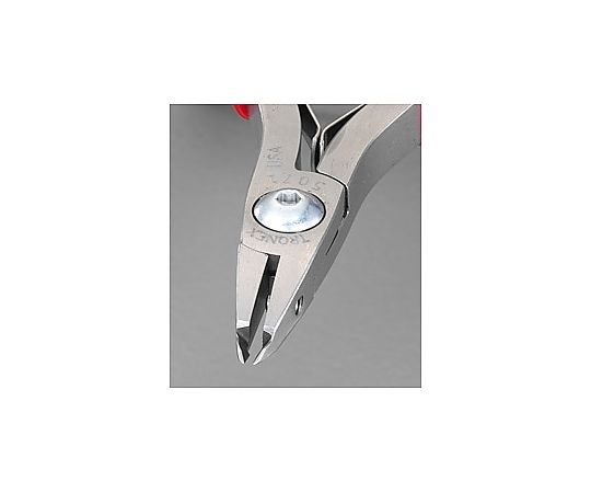 ファーストFACTORYのアズワン(AS ONE) 120mm 精密用ニッパー(レーザーフラッシュ/ESD) EA535TJ-0 入数：1個｜アングル2