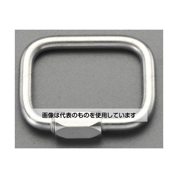 【アズワン AS ONE】実験室設備 工具類 工具、道具 ●ナットの開閉がスムーズで、取付けやすい。 商品の仕様 ●材質：SUS316 ●使用荷重：70kg ●サイズ(mm)：A／2.5、B／17、C／26、D／3.5 ●重量：3.8g 【※ご注意ください】商品は代表の画像を使用しています。