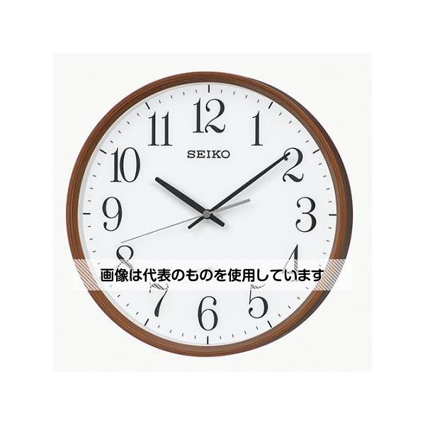 【アズワン AS ONE】実験室設備 工具類 工具、道具 ●衛星電波 ●スイープ秒針 ●石膏ボード用掛金具付 ●衛星電波受信機能(スペースリンク)とは、GPS衛星が発信する時刻情報を受信し、自動修正する機能(従来の電波時計と比べて約5倍の受信距離) ●衛星電波を受信して時刻補正。電波時計より受信感度が強く、受信時間も短い。 ●衛星電波クロックとは上空はるか2万kmの宇宙空間を周回するGPS衛星が発信する時刻情報を受信し時刻を自動修正する電波時計です。 ●電波到達距離平均約15m受信可能となる距離が、従来の電波時計と比べて約5倍。オフィスや工場など従来の電波時計では受信しにくい鉄筋コンクリート造の建物でも使いやすくなります。 ●最短約10秒で受信完了従来の電波時計は4分以上かかるところを、衛星電波クロックなら最短約10秒で受信完了。すばやい時刻修正が可能です。 ●世界中どこでも時刻修正GPS衛星の電波を受信できるところであれば、国や地域にかかわらず正確な時刻表示を実現します。 ●家電・OA機器のノイズに強いGPS衛星から発信される電波の周波数帯は、電波法により厳しく規制されているため、家電・OA製品から発生するノイズの影響を受けにくくなっています。 ●衛星電波を受信して時刻補正、電波時計より受信感度が良く、受信時間も短い。 商品の仕様 ●メーカー：セイコー(SEIKO) ●型番：GP 220B ●サイズ(mm)：φ309×52 ●重量：1,300g ●電源：アルカリ単3乾電池×3本(付属) ●電池寿命：約1年 ●フレーム材質：プラスチック ●風防材質：ガラス ●秒針仕様：スイープ ●機能：衛星電波修正、電池切れ予告、時差修正(海外でご使用の場合) ●注意：付属電池はテスト電池ですので新しい電池をご購入下さい。 【※ご注意ください】商品は代表の画像を使用しています。
