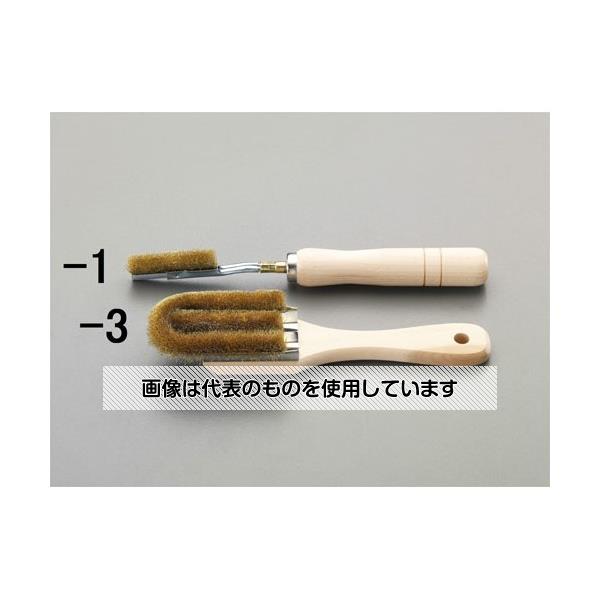 【アズワン AS ONE】実験室設備 工具類 工具、道具 商品の仕様 ●毛丈：10mm ●ブラシ材質：真鍮 ●ブラシサイズ：40×80mm ●全長：210mm ●行数：3行 ●線径：0.12mm ●重量：155g 【※ご注意ください】商品は代表の画像を使用しています。