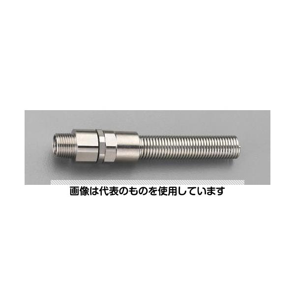 【アズワン AS ONE】実験室設備 工具類 工具、道具 商品の仕様 ●ねじサイズ…R(PT)1/2” ●適合ホース内径…11mm ●適合ホース外径…16mm ●材質…本体：スチール、スプリング：スチール(ニッケルメッキ) ●使用圧力…1.5MPa(15kgf/cm2) ●使用温度範囲…-40/85℃ ●重量…約239g ●ねじ部ゆるみ止め付き ●スプリング付でホースの傷つきやねじれを防止します。 ●スイベル金具付 ●コード品番：EA140GH-5 【※ご注意ください】商品は代表の画像を使用しています。