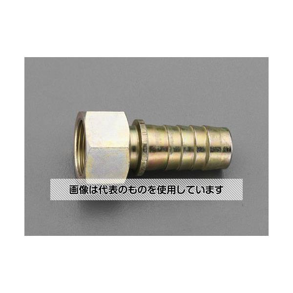 エスコ G 1/2" x13mm 雌ねじステム(スチーム用/スチール製) EA141BP-4 入数：1個