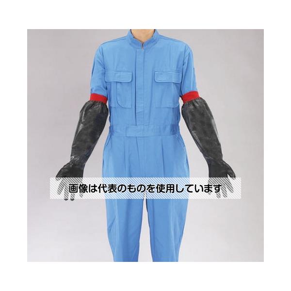 【アズワン AS ONE】実験室設備 工具類 工具、道具 ●手袋と腕カバーは一体型されています。 ●丈夫で長持ち、水回り作業に最適です。 商品の仕様 ●材質：表：天然ラテックス、裏：純綿メリヤス ●サイズ：L ●全長：550mm ●厚み：手の平部分：1.22〜1.43mm 腕カバー部分：1.05〜1.25mm ●掌周り：mm ●中指長さ：mm ●腕カバーサイズ：最大径：180mm、最小径：80mm ●重量：307g(1パック) ●袖口ジャージ絞り ●抗菌防臭加工 ●入数：1双 ●漁業、養殖、水産加工、農業、洗車、タイヤ交換等に ●弱酸性、弱アルカリ性の耐性あり 【※ご注意ください】商品は代表の画像を使用しています。