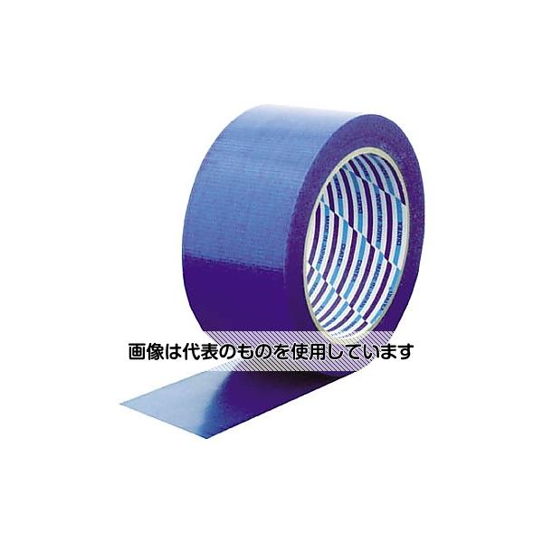 ダイヤテックス 梱包用テープ 50mm×25m ブルー K-10-BL 50MMX25M 入数：1巻