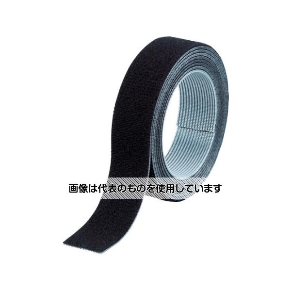 【アズワン AS ONE】実験室設備 工具類 工具、道具 ●片面にプラスチックフック・片面に織物ループの付いた両面タイプのマジックテープ?です。 ●プラスチックフックのため、強い係合力で結束に利用できます。 ●必要に応じた長さでカットできます。 ●コード・ホースなどの簡易仮止め。 商品の仕様 ●色：黒 ●幅(mm)：20 ●長さ(m)：1.5 ●厚さ(mm)：2 ●両面タイプ ●引張せん断強度：30.4N/cm2 ●材質／仕上：フック面：ポリプロピレン(PP)、ループ面：ナイロン ●注意：80℃以上の高温・日光に長時間当てたままの状態で放置しないでください。 ●途中継ぎ目が入ることがあります。ご了承ください。(使用上問題ありません) ●原産国：日本 ●コード番号：361-9753 ●JANコード：4989999098457 【※ご注意ください】商品は代表の画像を使用しています。