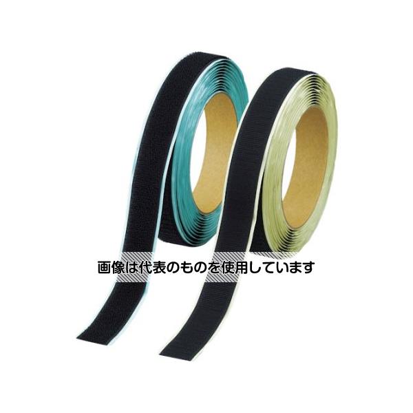 【アズワン AS ONE】実験室設備 工具類 工具、道具 ●お好みのサイズにハサミでカットできます。 ●押えるだけでしっかり締まり、軽くはがせます。 ●ダンボールケース(紙)の接合に。 商品の仕様 ●色：黒 ●幅(mm)：50 ●長さ(m)：5 ●厚さ(mm)：(フック)2.1mm、(ループ)2.7 ●フック・ループ各5m入り ●弱粘着のりつきタイプ ●厚さ(フック)(mm)：2.1mm、(ループ)：2.7 ●材質／仕上：ポリエステル、粘着剤／合成ゴム系(弱粘着) ●注意：途中継ぎ目が入ることがあります。ご了承ください。(使用上問題ありません) ●原産国：日本 ●コード番号：389-7184 【※ご注意ください】商品は代表の画像を使用しています。