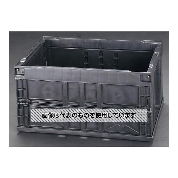 エスコ 530x366x272mm/40.5L ハイテク折コン/ESD EA506AE-31A 入数：1個