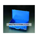 エスコ 400x230x100mm 工具箱(スティール製) EA506B-6 入数:1個(4)