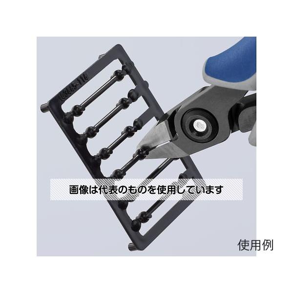 【アズワン AS ONE】実験室設備 工具類 工具、道具 ●精密機器、エレクトロニクス等の切断作業に最適です。 商品の仕様 ●メーカー：KNIPEX(クニペックス) ●型番：7942125 ●全長：125mm ●切断能力：軟線／φ0.1〜1.5mm、中硬線／φ0.8mm ●刃硬度：HRC64 ●直刃 ●バネ付 ●ハンドル：コンフォート ●仕上げ：磨き ●テーパーヘッド ●重量(g)：60 ●材質：高級ボールベアリング鋼 ●極めて精密なエレクトロニクス関連、精密機器関連の切断作業に最適な高精度のニッパー 【※ご注意ください】商品は代表の画像を使用しています。