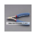 エスコ 115mm 精密用ニッパー(フラッシュ/ピアノ線用/ESD) EA535TX-2 入数:1個