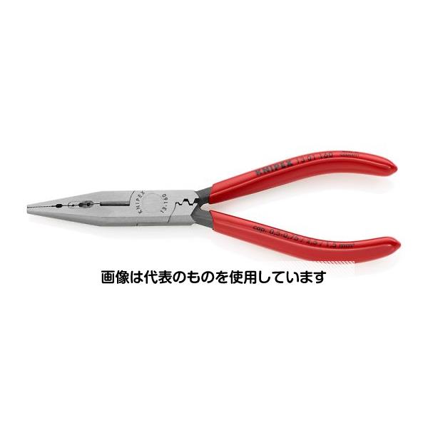 KNIPEX 160mm 穴付ラジオペンチ(圧着付) EA537PC-160 入数：1個