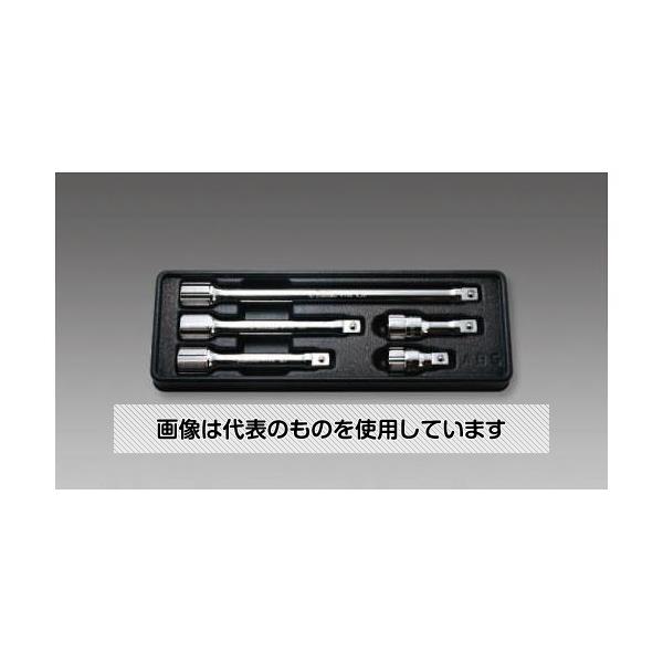 アズワン(AS ONE) 1/2"DR エクステンションバーセット EA618CB 入数：1セット