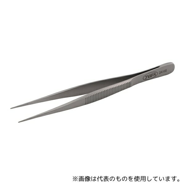 YDM DA10S(83021) ピンセット(ミディアム)無鈎 1×100mm