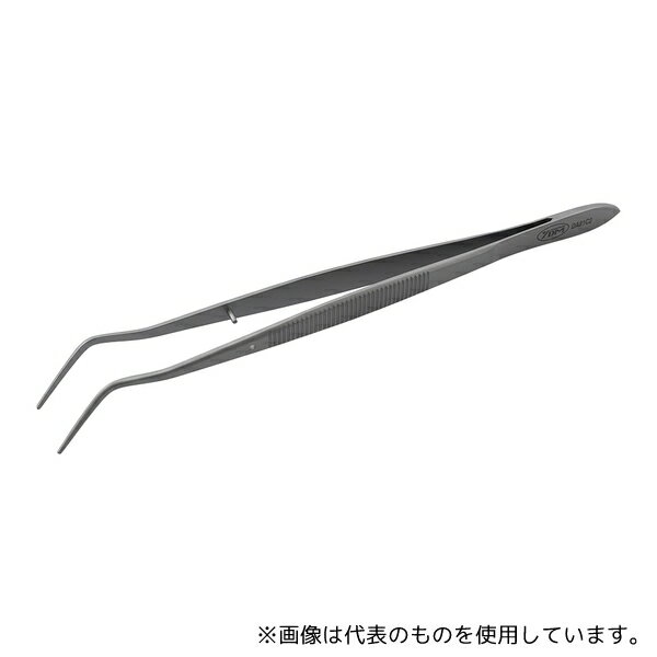 YDM DA81C2 ピンセット(無鈎)溝なし 160mm