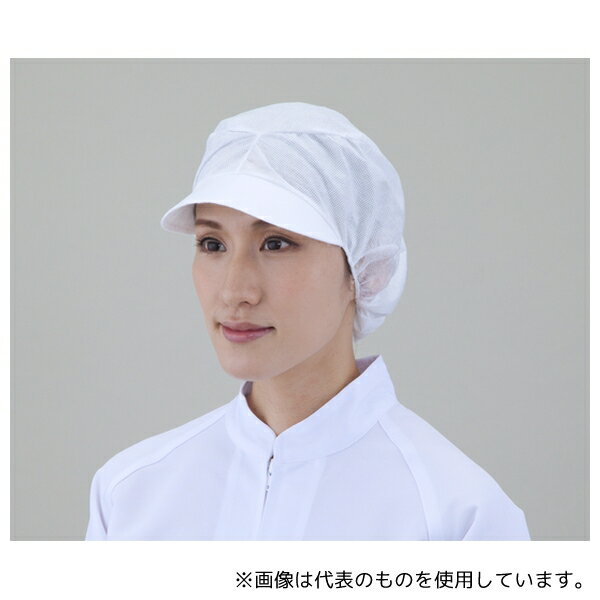 アズワン 帯電帽(つば付) L 20枚入