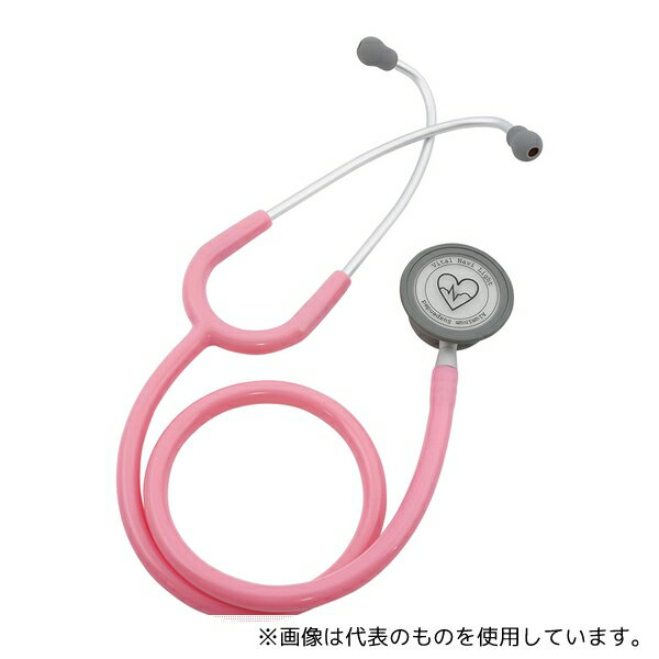 ナビス(アズワン) バイタルナビ聴診器 ライト サスペンデッド ピンク