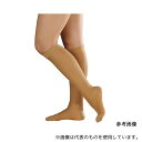 アルケア 18552 アンシルク・2 ブライト ハイソックス(つま先あり) クリアベージュ M