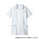 住商モンブラン 73-2119 M ナースジャケット 半袖 白/ネイビー M