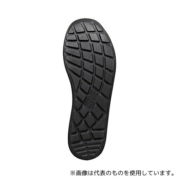 ファーストFACTORYのミドリ安全 H-800-BK-27.5 超軽量耐滑作業靴 ハイグリップ ブラック 27.5cm｜アングル2
