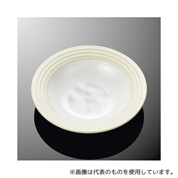 国際化工 E 284-WC 22cmスープ皿 ホワイトC
