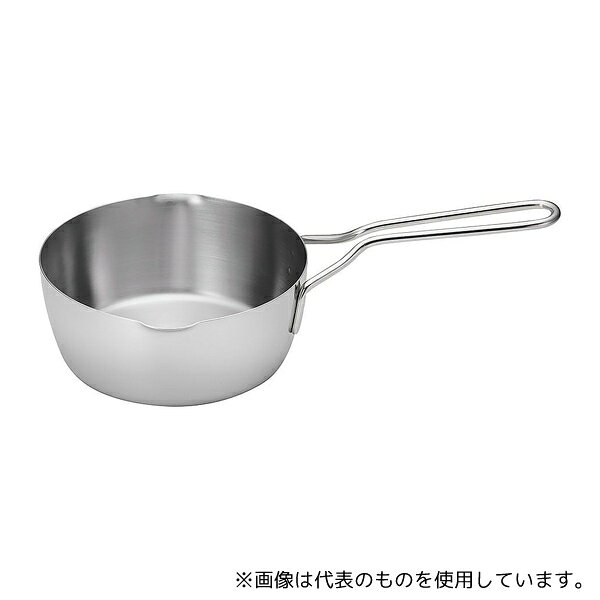 【アズワン AS ONE】汎用器具・消耗品 金属、ホーロー容器・バット類 金属、ホーロー容器 ●本体・ハンドルともにステンレスでお手入れもしやすく、衛生的です。 ●各サイズに水位線が入るので調理の際の目安となります。 商品の仕様 ●全長×直径×内径×底径×深さ(mm):314×160×157×130×65 ●重さ:460(g) ●材質:本体/ステンレス鋼、ハンドル/ステンレス ●JANコード：4971142121150 【※ご注意ください】商品は代表の画像を使用しています。