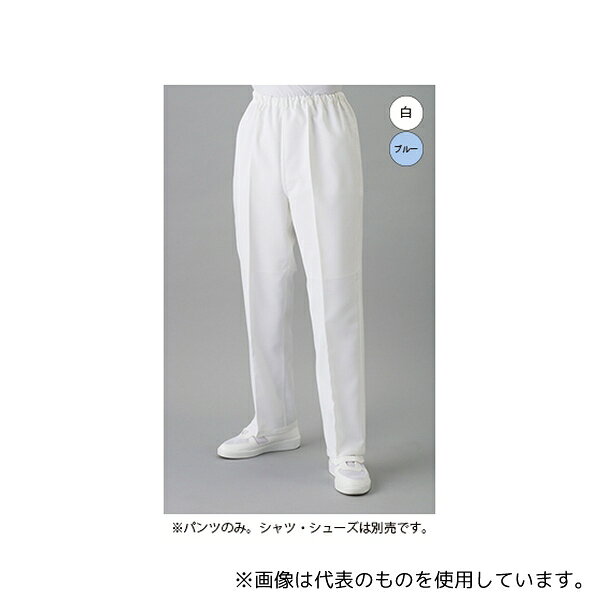 東洋リントフリー JE357B-01 3L クリーンパンツ 白