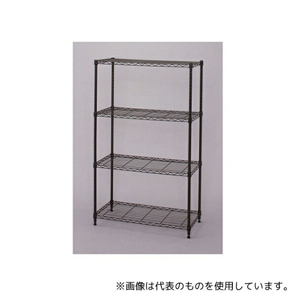 アイリスオーヤマ CMM-75124 カラーメタルラック ブラウン