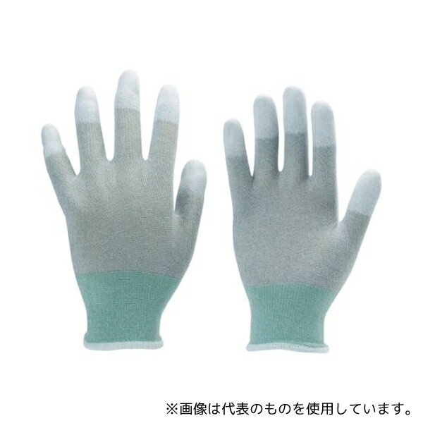 トラスコ中山 TGL-2996M 指先コート静電気対策用手袋 Mサイズ
