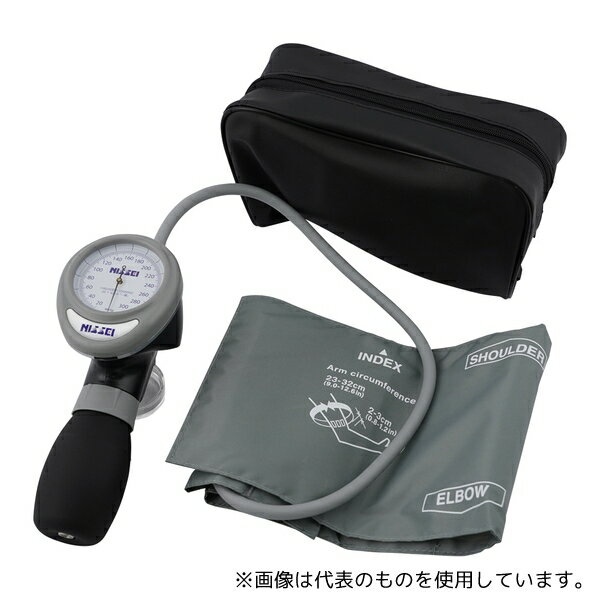 日本精密測器(NISSEI) HT-1500-13K アネロイド血圧計[ワンハンド式] HT-1500 グレー