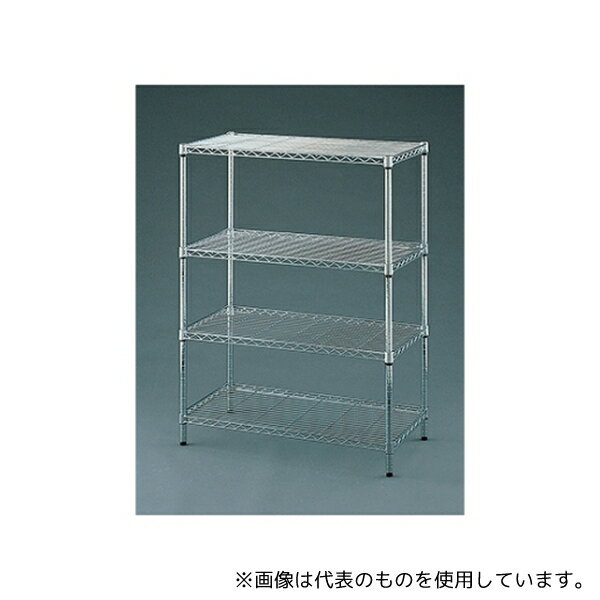 【アズワン AS ONE】実験室設備 収納・整理・保管2 収納・整理・保管III(収納棚) ●クロムメッキ仕上げのラックです。メーカーのメタルラックセット品や別売パーツと組み合わせて、オリジナルのシステムラックも作れます。棚の高さは自由に変...