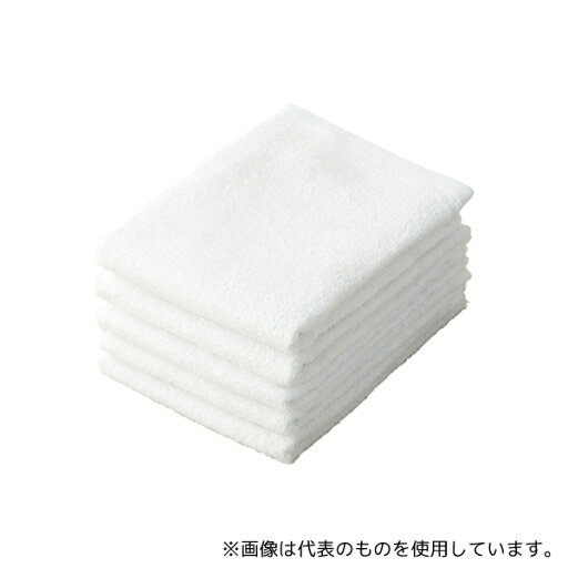 ケアファッション 39026-01 フェイスタオル(5枚組) ホワイト 約34×80cm ケアファッション 39026-01 フェイスタオル(5枚組) ホワイト 約34×80cm