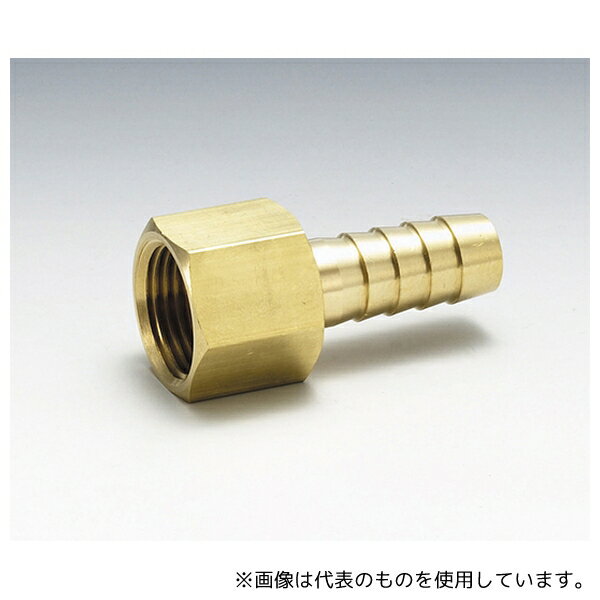 フローバル GHNF(R)-0208 内ネジホースニップル 1/4×8