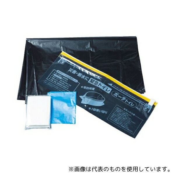 トラスコ中山 KTOIDS-3S 持ち運び携帯トイレ 大・小兼用 3回分セット入