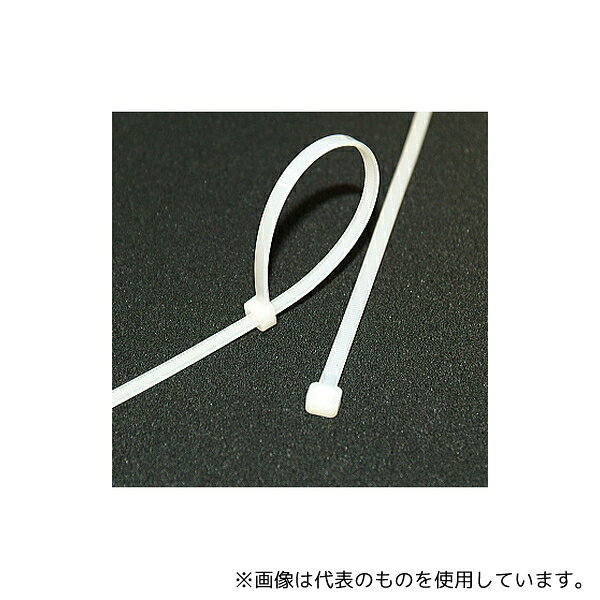 【アズワン AS ONE】汎用器具・消耗品 金属・樹脂実験必需2 実験室必需用品、器具その他 ●電線の結束に最適 商品の仕様 ●長さ:204mm ●結束径:56mm ●幅:4.8mm ●色:透明 ●入数:100本 ●JANコード：4900006522314 【※ご注意ください】商品は代表の画像を使用しています。
