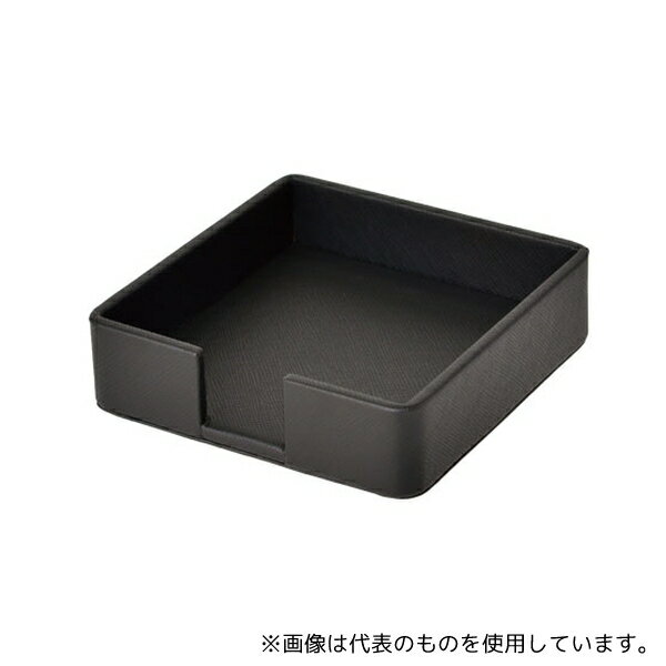 ハヤノ産業 H61215BLK ファインレザーシリーズ メモボックス HG18BK ブラック