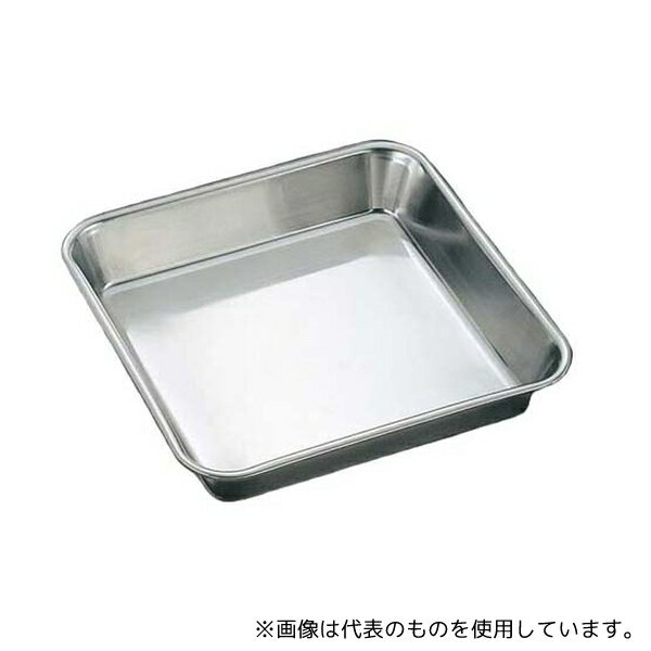 【アズワン AS ONE】実験室設備 コンテナー保温容器 保温容器(プラスチック) ●正方形の角バットです。 商品の仕様 ●外寸:259×259×H53mm ●板厚厚み:0.6mm ●材質:SUS304 ●JANコード：4520785001765 【※ご注意ください】商品は代表の画像を使用しています。