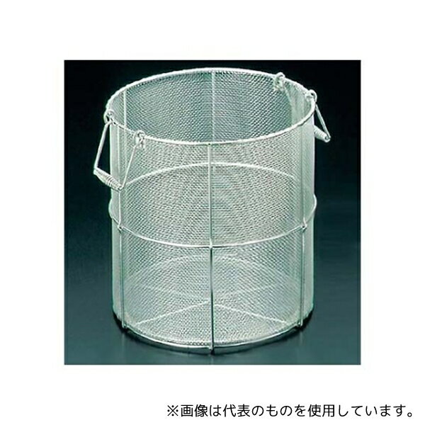 新越ワークス 5672800 EBM 18-8 寸胴型 スープ取りザル 27cm用(4.0)