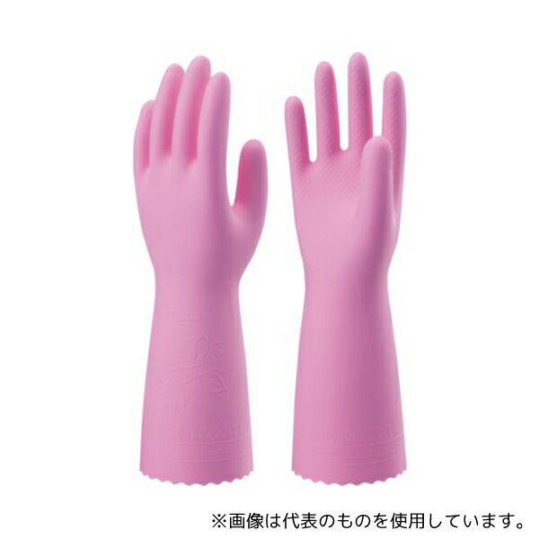 ショーワグローブ NHMIA-SP 塩化ビニール手袋 ナイスハンドミュー厚手 ピンク Sサイズ