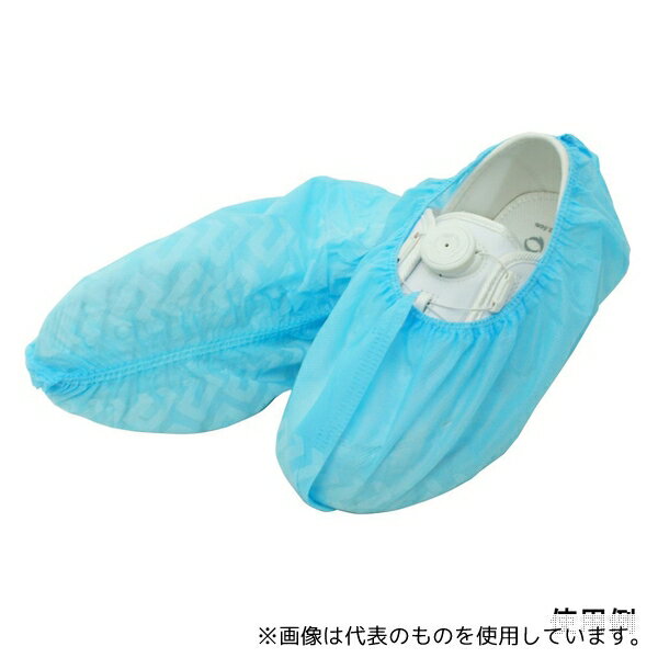 ACE(手袋) WS6180 使い捨て不織布シューズカバー 滑り止め付 100枚入