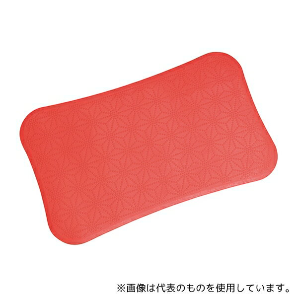 ケアメディックス すべり止めマットV レッド