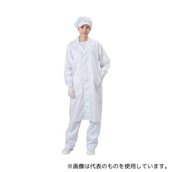 ブラストン BSC-61001-W-3L コート(テーラーカラー・ボタン)-白-3L