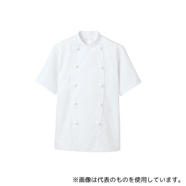 住商モンブラン 6-612 5L コックコート 男女兼用 半袖 白