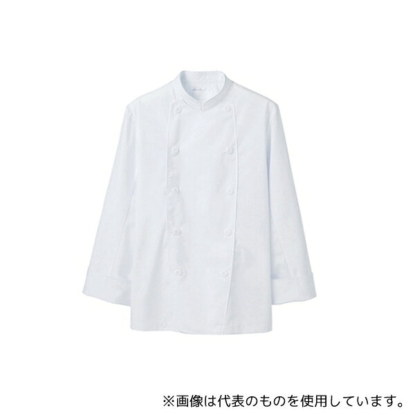 住商モンブラン 6-623 LL コックコート 男女兼用 長袖 白