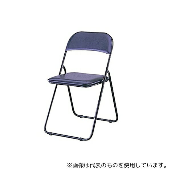 ナカバヤシ CX-201D NEW折りたたみチェア ブラック