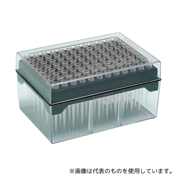 WATSON 1252-207CS 10μLロング フィルターチップ システムラック 滅菌 1箱(96本×10ラック入)