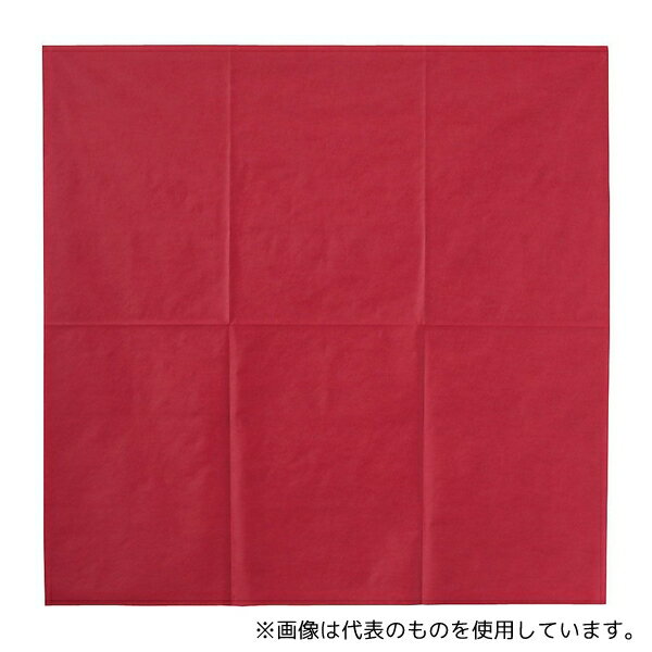 東京クイン テーブルクロス オリビア 100cm角 ワインレッド (50枚入)