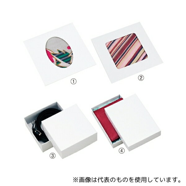 ストア・エキスプレス 61-781-88-20 ギフトケース 白 32.2×48.2×6.5 1セット(10枚入)