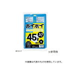 ストア・エキスプレス 61-384-7-1 ゴミ袋 45L(0.04mm厚)厚口タイプ 黒 入数10枚(3)