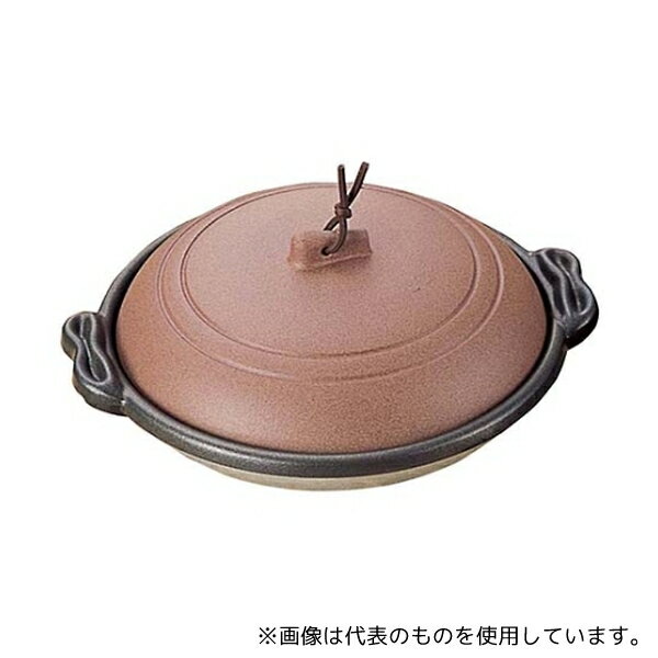 マイン 5239310 アルミ 庵陶板鍋 素焼き茶 16cm 浅型 M10-463