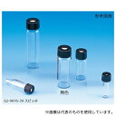 ●日電理化硝子 255005 シリンジバイアル(無色)+穴あきキャップ(黒)+PTFE/ニトリルパッキン 組合せセット 100組入 SY-1|詳細画像